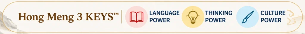 Hong Meng 3 KEYS™ – Language Power, Thinking Power and Culture Power