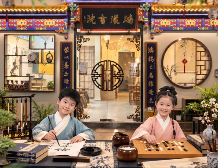 Chinese cultural learning at Hong Meng Academy in Hougang