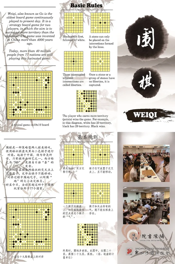 Weiqi basic rules and introduction by Singapore Weiqi Association